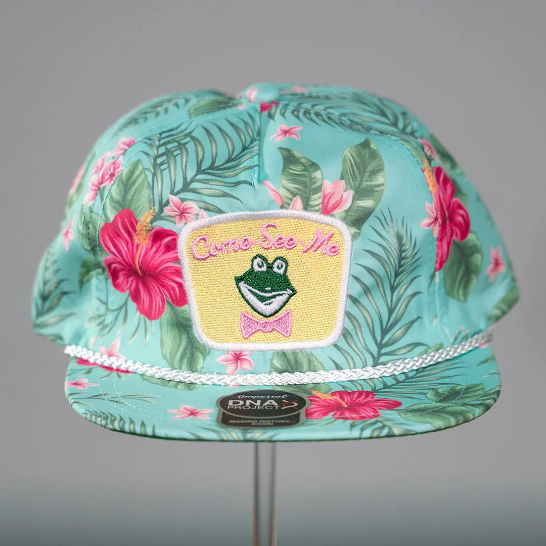 Come-See-Me-Souvenirs-2026-Hawaiin-Biome-Hat-front